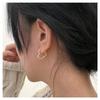 Серьги-клипсы в новом стиле, женские, в стиле легкой роскоши, - модные, простые, нишевый дизайн, вдохновленные INS, для уникального личного штриха.