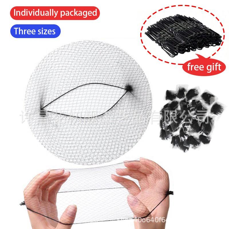 Hair Nets Women Kids Dance Exam Bun Invisible Mesh Nurse Airhostess