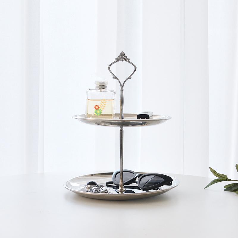 1 шт., 2/3 слоя, съемная подставка для торта, держатель для дисплея из нержавеющей стали, поднос для фруктов, закусок, конфет