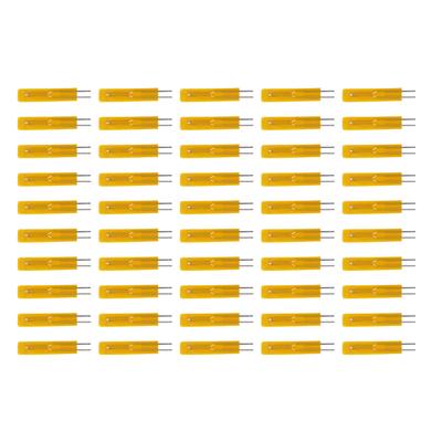 50 шт. Термистор NTC 10K Датчик температуры Терморезистор Резистор Тонкопленочный MF55 B3435