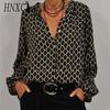 Женские модные повседневные блузки и рубашки с длинным рукавом