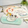 Cartoon Bathroom Doormat Entrance Floor Mat Non -Slip Mats Rug Duck Pet Absorbent Carpet Bath Cute Bath Tub Mat Bed Kid Room