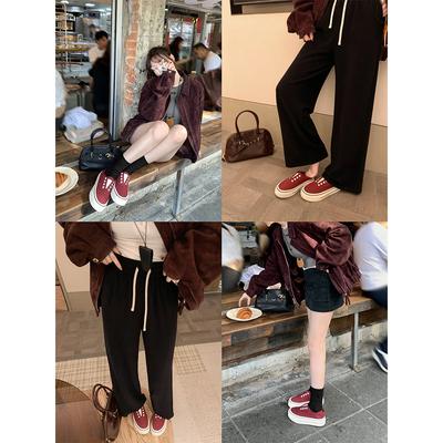 Продвинутый смысл~ Виноградная мать те же ленивые туфли на одной педали на платформе повседневные лоферы из лошадиной кожи одинарные туфли женские парусиновые туфли