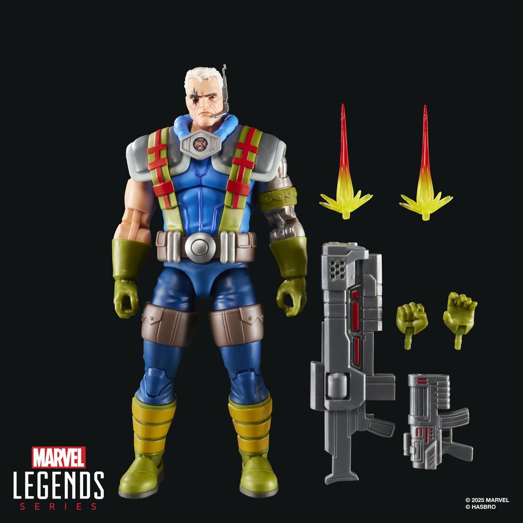 Hasbro Marvel Legends Series Collectible 15cm Action Figure Toy Authentic Cable, X-Men '97 G0809,