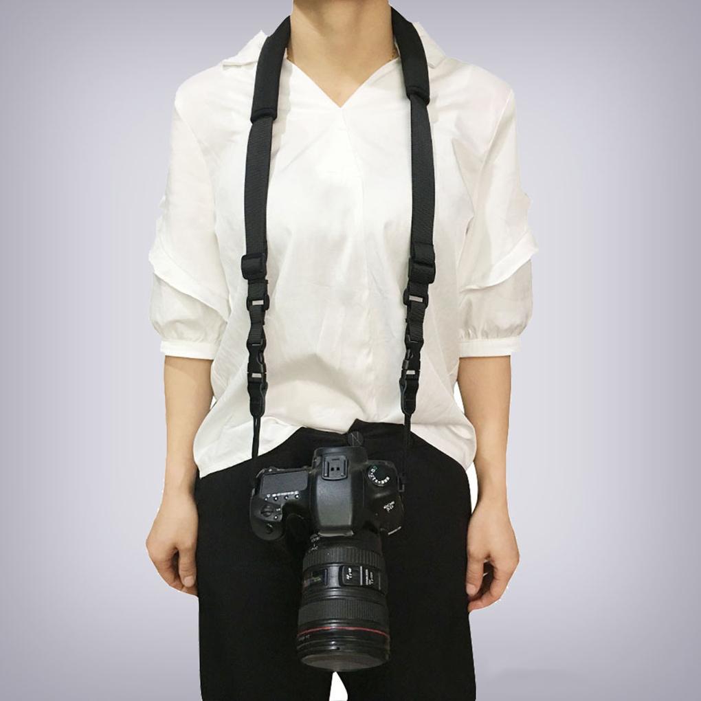 Ремень DSLR Регулируемый ремень на плечо и шею для зеркальной камеры, противоударный, быстросъемный ремень для цифровых камер