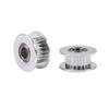 2pcs Aluminum 5mm Inner Diameter Timing Belt Drive Idler Pulley With Bearing for 3D Printer