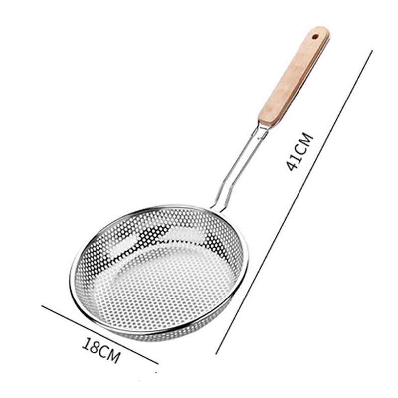 Colander Strainer Noodle Cooking Spatula Pasta Oil Spoon Strainer Kitchen Tool MIT