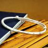 Zuyin 9999 Сердце Классический Десять тысяч Символов Push Pull Браслет Женский Чистый Серебристый Ретро Модный Браслет в Этническом Стиле