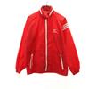 Adidas 70s Vintage Descente Trefoil Logo Long Sleeve Nylon Jacket M Red Men's Used