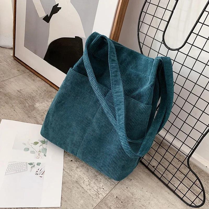 Большая вместительная женская сумка из твилового холста для поездок на работу на одно плечо, ручная, повседневная, небольшого размера, простая, ленивая сумка для покупок