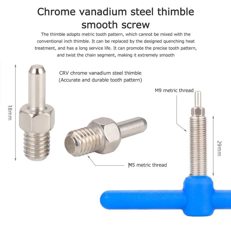 Инструмент для снятия резака велосипедной цепи из высокоуглеродистой стали, разветвитель для велосипедных звеньев, инструменты для ремонта горных велосипедов