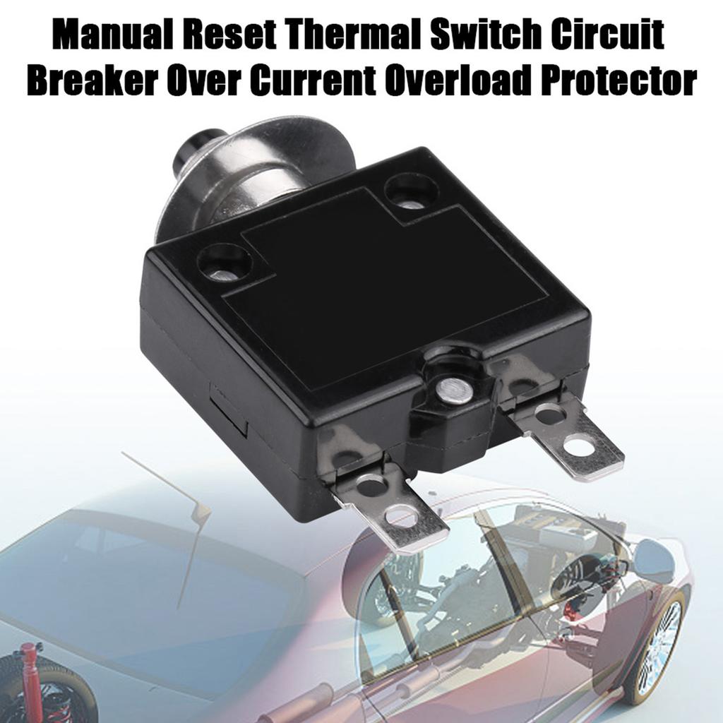 5A Manual Reset Thermal Circuit Breaker Over Current Overload Protector