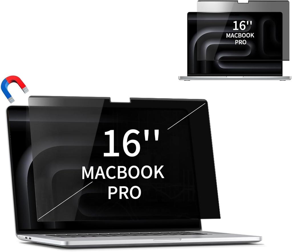 Магнитный экран конфиденциальности для MacBook Air 13 дюймов(2018-2021, М1),Съемный фильтр конфиденциальности, матовый, антибликовый, защита от синего света, защита экрана от подглядывания
