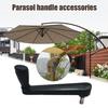 Universal Patio Umbrella Crank Handle Outdoor Garden Market Beach Sunshade Umbrella Handle Replacement Patio Umbrella Accessories