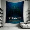 Titanic Journey Tapestry Background Cloth Fashion Print Atmospheric Background Cloth Background Cloth Wall Covering Decoration