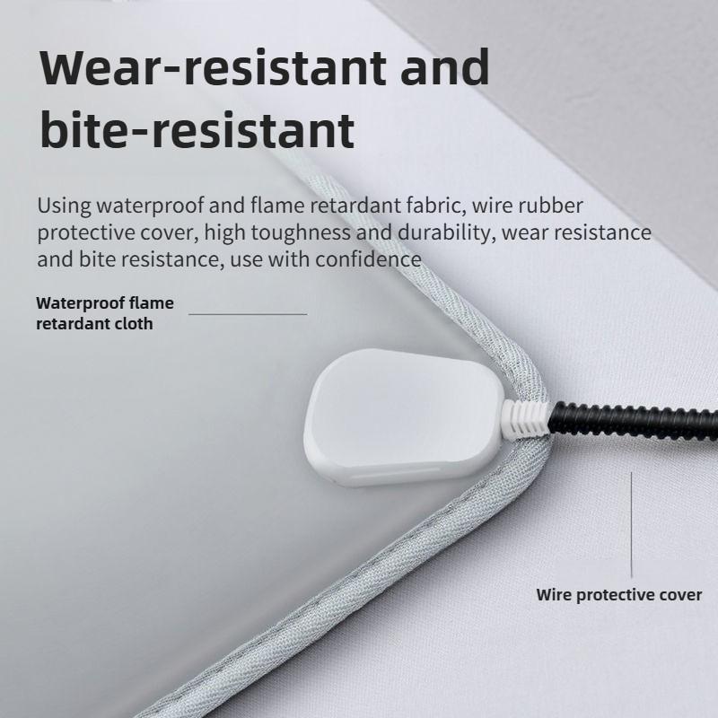 Electric Heating Pad Waterproof Bite Resistant Dogs And Cats Constant Temperature Warming Pad Intelligent Pet Electric Blanket