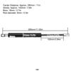 Газовая пружина 100 Н, стойка, 280 мм межосевое расстояние, гидравлическая газовая стойка для дверей автодомов и автомобилей