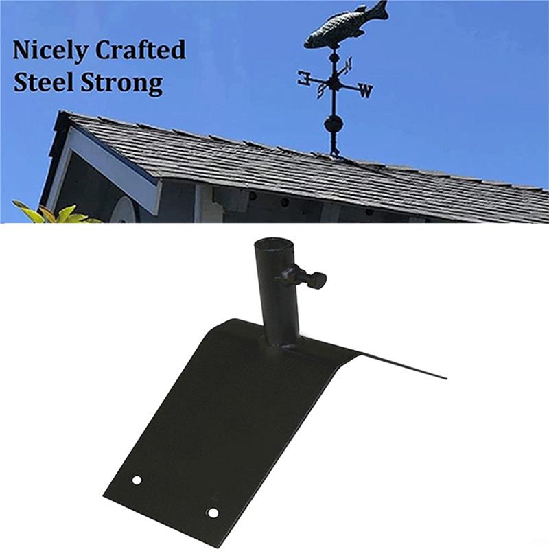 1PCS Heavy-Duty Weathervane Roof Bracket Weathervane Mounting Plate Weather Station Roof taller Is Suitable Easy To Use