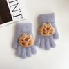 Kawaii Mittens Thicken Keep Warm Gloves Portable Gloves  Outdoor