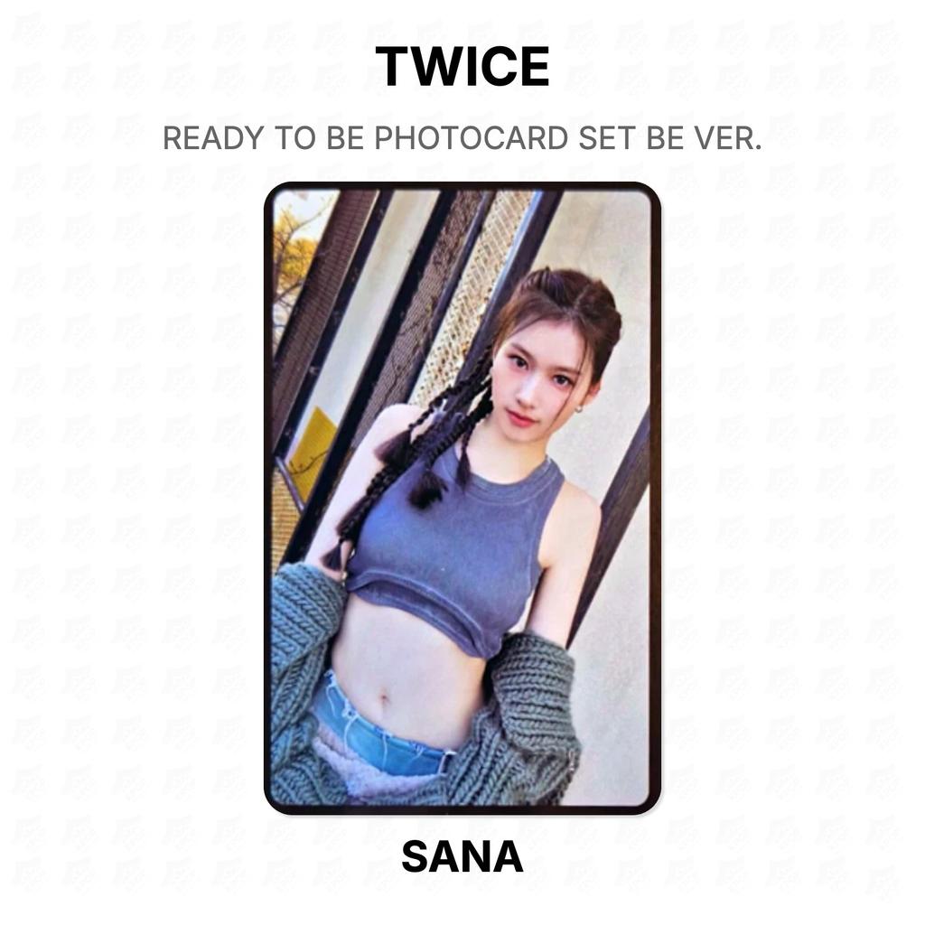 Twice ГОТОВЫЙ НАБОР ФОТОКАРТОЧЕК BE VER. Официальная фотокарта