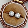 Gica Gema Классические серьги из стерлингового серебра 925 пробы с четырьмя когтями 3/4/5 мм, серьги с морсонитом, хит продаж, серьги для женщин, изысканные темпераментные ювелирные изделия, подарок