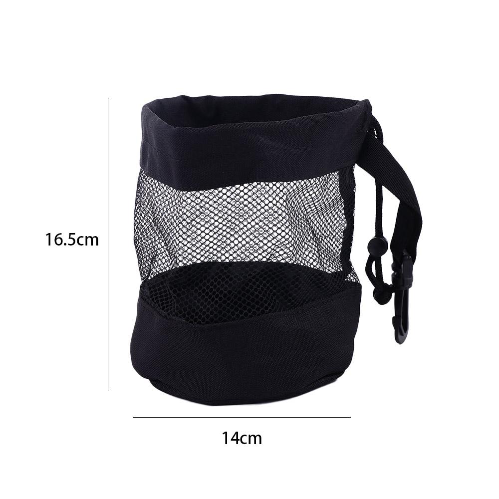 Tennis Carrying Waist Pack Nylon Mesh Net Bag Storage Bag Golf Pouch Golf Ball Pouch Golf Ball Bag