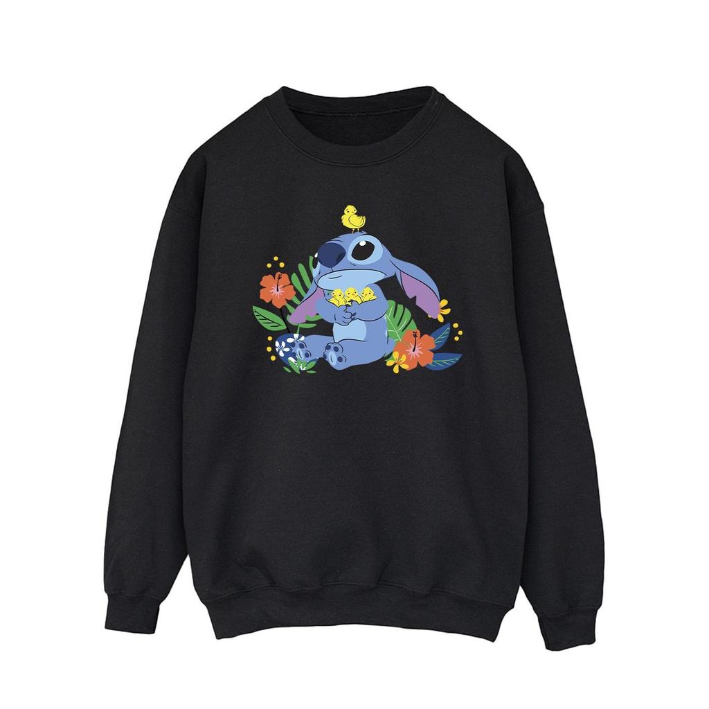 Disney Mens Lilo & Stitch Birds Sweatshirt