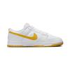 Nike Кроссовки Dunk Low Белые/Университетское золото Обувь для скейтбординга DV0831-110