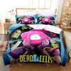 Постельное белье с 3D-принтом 'Мертвая клетка' Односпальное, Полуторное, Двуспальное, Евро, King Size Комплект для взрослых и детей Пододеяльник Игровой, Аниме, Кавайи