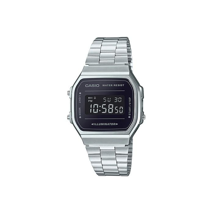 Casio Унисекс ЧЕРНЫЕ ЧАСЫ СЕРИИ VINTAGE A168WEM-1 A168WEM-1