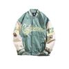 2024 Spring And Autumn Letter New American Fashion Harajuku Retro Jacket Men's Hip-Hop Loose Street Sports Jacket Men's M-2XL