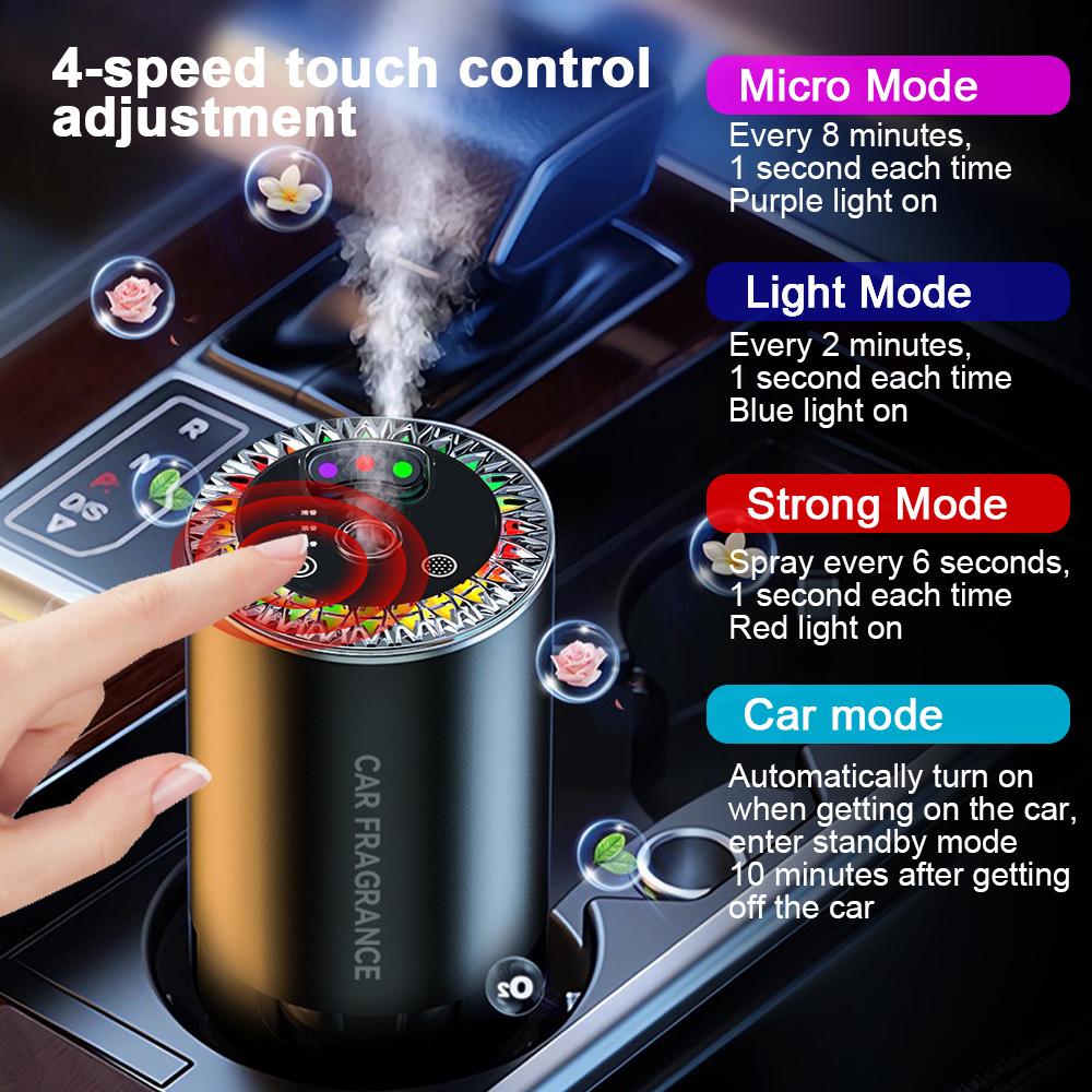 Автомобильный увлажнитель воздуха, интеллектуальный ароматизатор, устранитель запахов в автомобиле, долговечный ароматизатор, аксессуары Starry Light