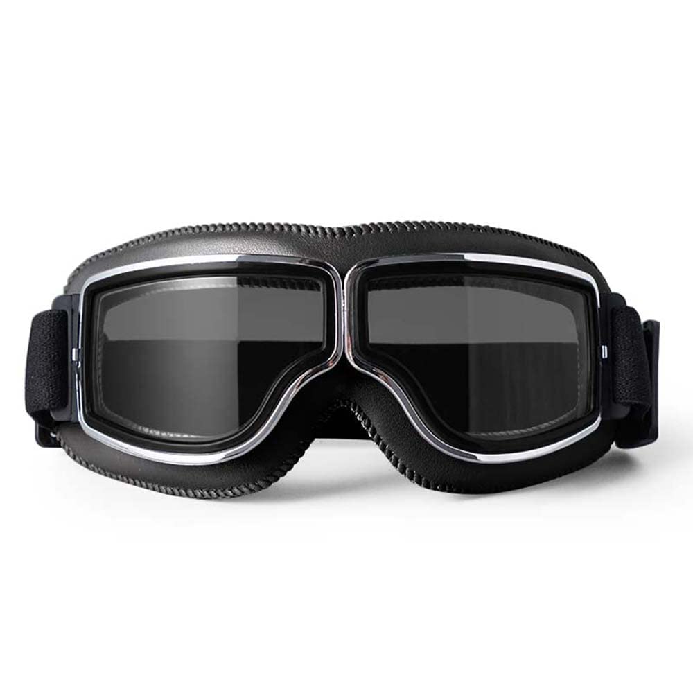 Wayocfei Motorcycle Goggles, Motorcycle Goggles, Protective Glasses, Mountain Climbing, Flexible, Wide View, UV Protection,