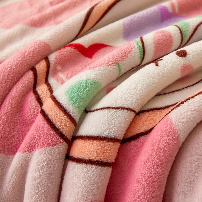 1 шт. Удобное одеяло с принтом, мягкое, уютное, можно стирать в стиральной машине, бархатное, плюшевое, всесезонное, многоцелевое, ворсовое одеяло для офиса и дивана(Без наволочек)