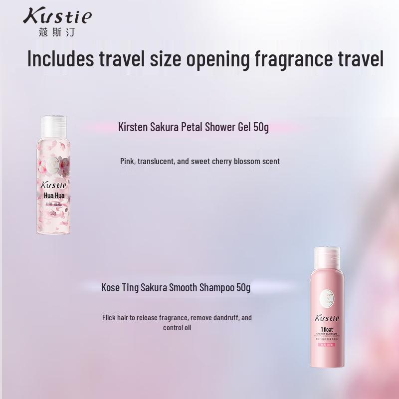 Kou Si Ting Floral Scented 5-Piece Hair & Body Gift Set