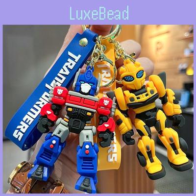 Классические Трансформеры Оптимус Прайм Бамблби 3d Брелок Современный Простой Силиконовый Подарок