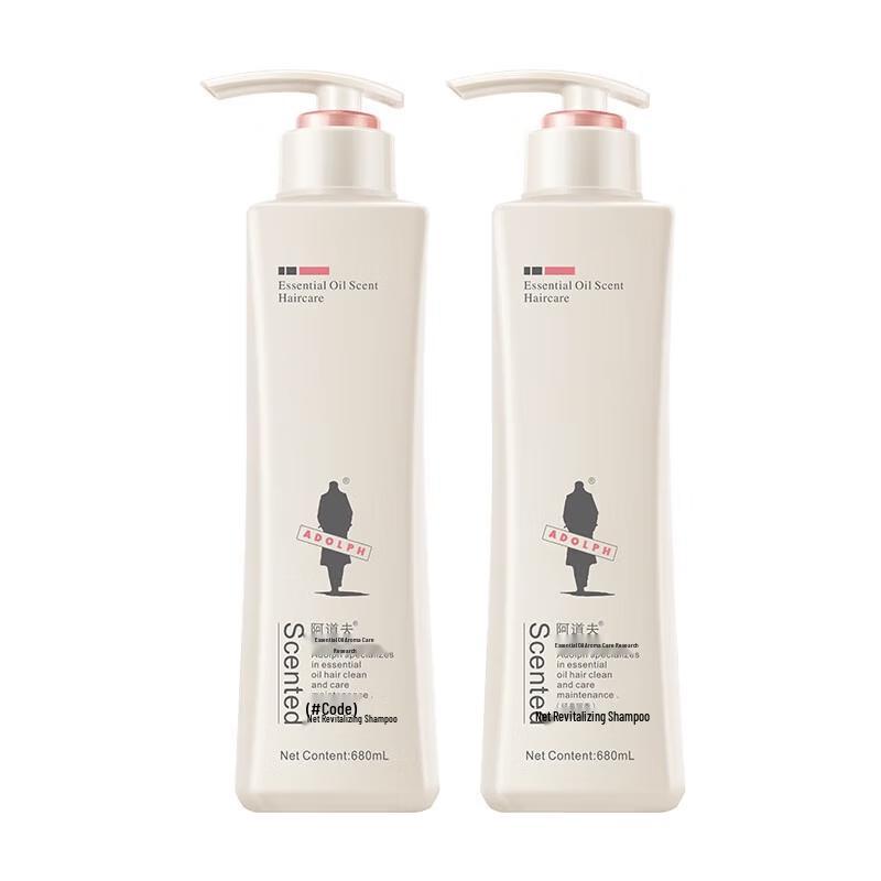 Adolph Essential Oil Care Shampoo (680ml x 2)