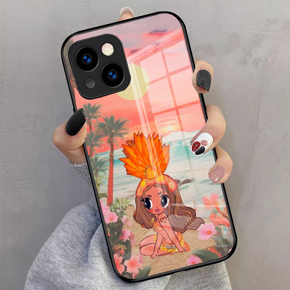 Чехол для телефона K-karol-G-Tropicoqueta Для IPhone 17 Pro Max 16 15 14 Pro Max 13 11 X Xs Xr 8 7Plus Стеклянная крышка