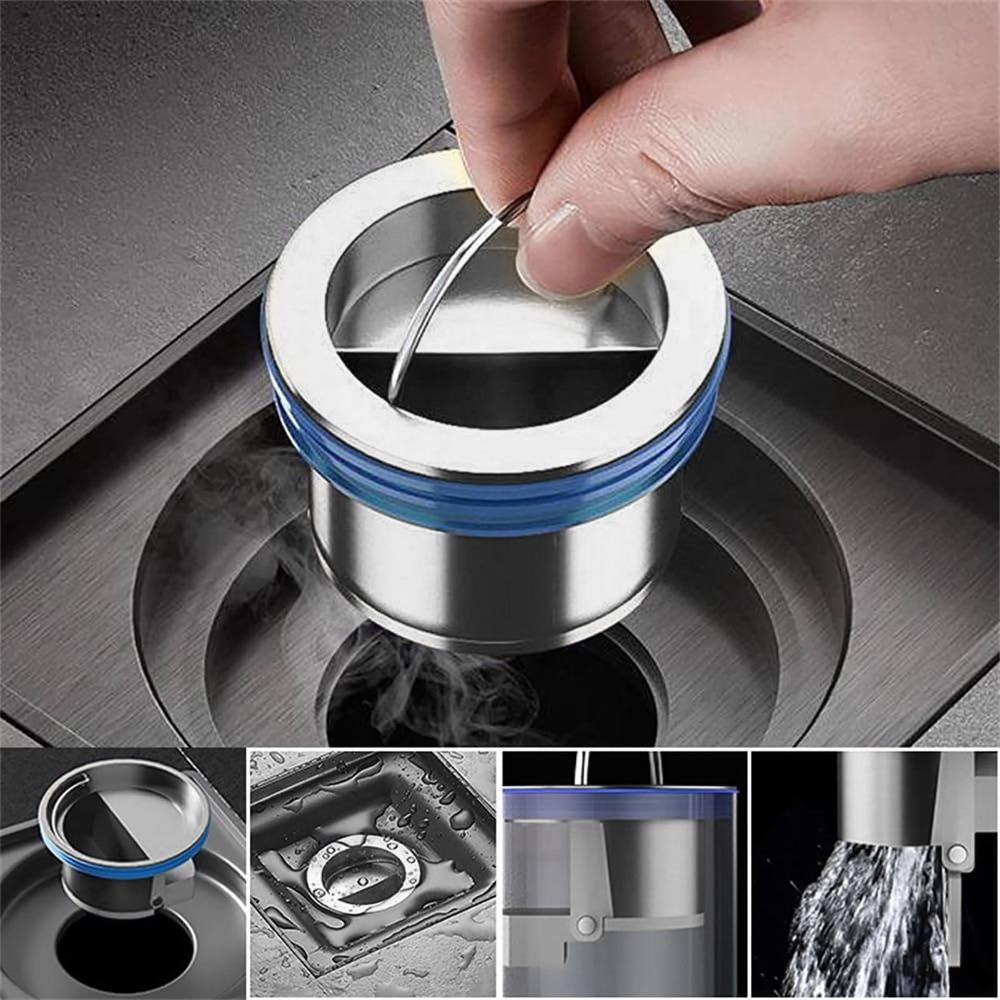 2 Pack Rapid Drainage Floor Drain Sewer Core Drain Stopper Deodorizing Core Basement