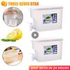 3.5L Large Capacity Cool Water Bucket With Tap Home Refrigerator Iced Drink Juice Fruit Teapot Ice Kettle Dispenser Plastic Jug