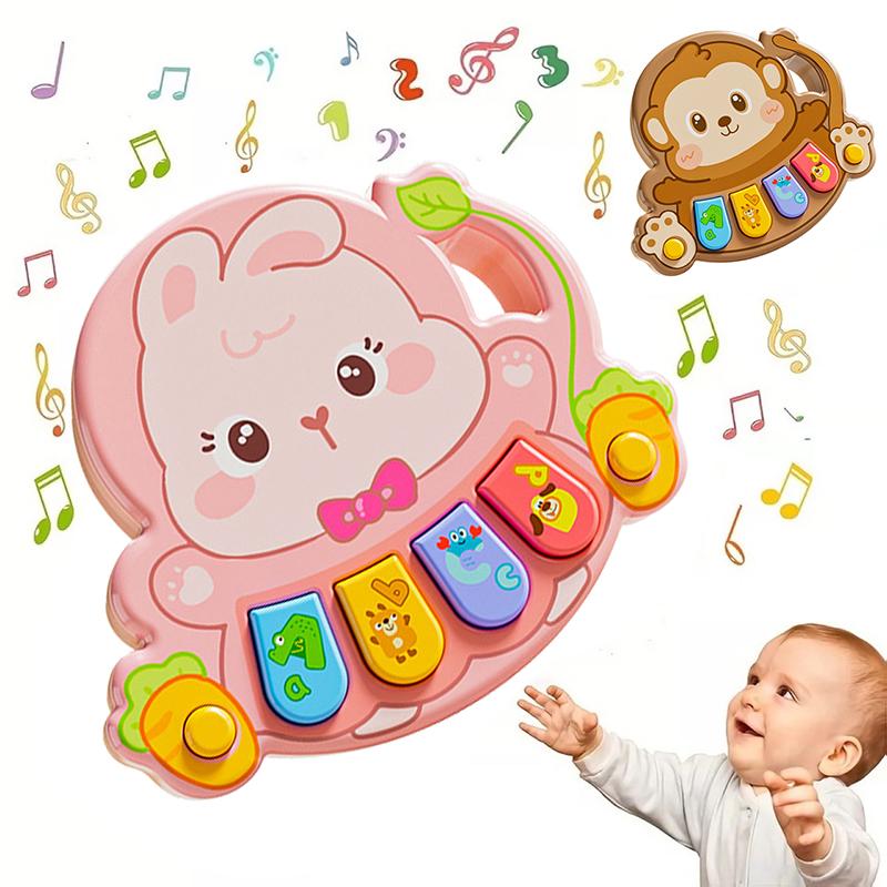 Музыкальная детская электронная пианино-игрушка Обучающая музыка Лев Музыкальные игрушки для малышей Многофункциональная электронная музыкальная игрушка Подарки