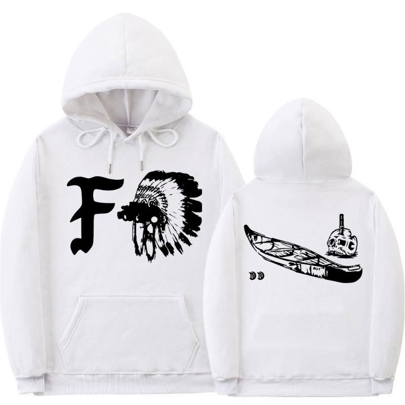 Men Women Clothing Sudaderas Hip Hop Hoody FOG Print Hoodie Forward Observations Group Gbrs Sweatshirt Autumn Winter Long Sleeve