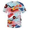 2021 Summer New Men Women T-Shirt 3D Print Abstract Chinese Dragon Sweatshirt Fashion Hip Hop Unisex Short Sleeve Top Pullover