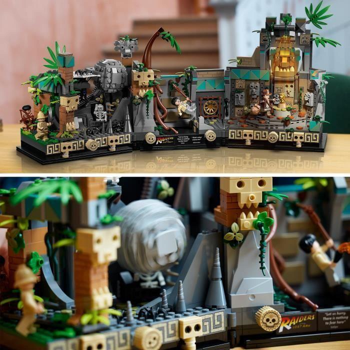 LEGO® Indiana Jones 77015 Le Temple de l’Idole en Or, Maquette Adultes, Les Aventuriers de l'Arche Perdue