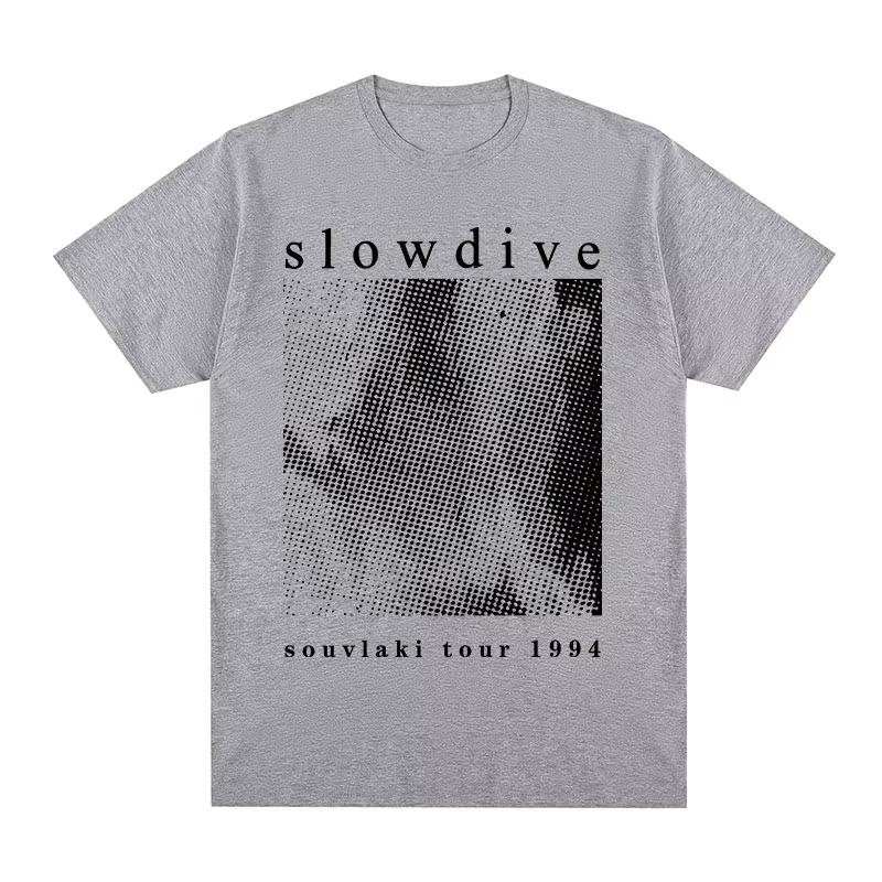 Slowdive Tour 1994 Vintage T-shirt My Bloody Valentine Cotton Men Women T Shirt New TEE Y2K Gothic Cotton Oversized T-shirts