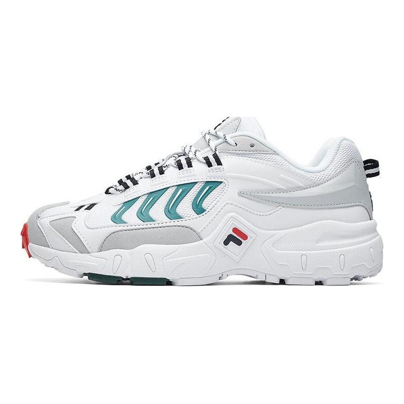 Fila Кроссовки для бега Серый/Белый/Зеленый Женские F12W031110FWG