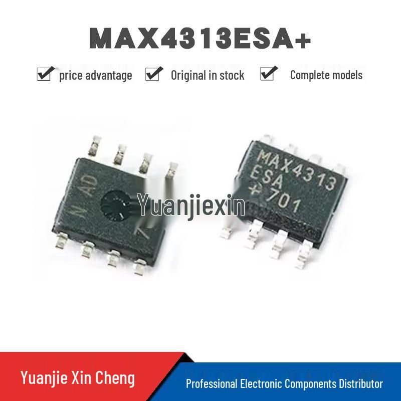 MAX4313ESA+ SOIC-8 Video Multiplexer Amplifier - Original, Genuine, BOM Compatible