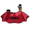 Motorcycle Brake Calipers Disc Brake Pumps Small Radiation Four Piston CNC Anodized 3D Furried for Modification