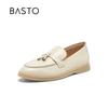 Женские мокасины BASTO из овчины без шнуровки