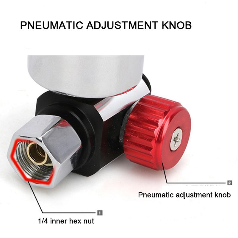 Регулятор давления Фильтр компрессора сжатого воздуха Манометр Редукционный клапан расхода Процессор клапана регулировки давления